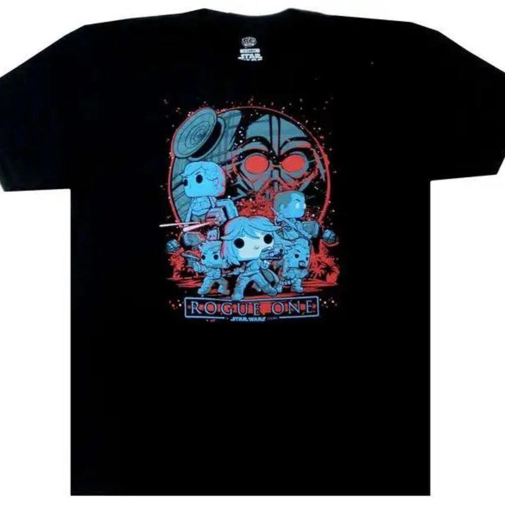 NWT Funko Pop Star Wars Rogue One Graphic T-Shirt Adult Large
